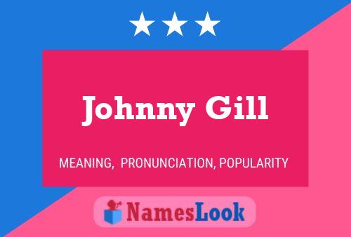 Póster del nombre Johnny Gill