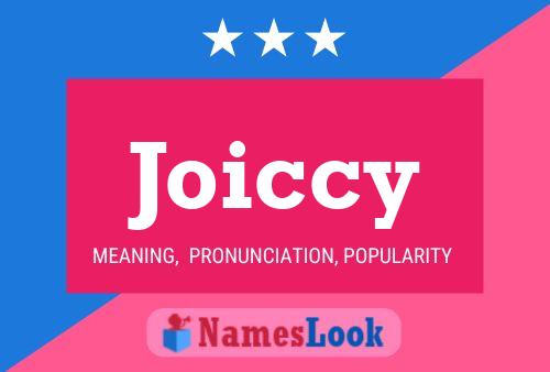 Póster del nombre Joiccy