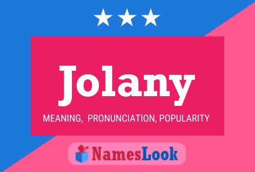 Póster del nombre Jolany