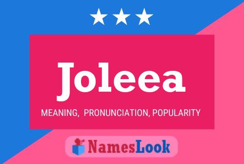 Póster del nombre Joleea