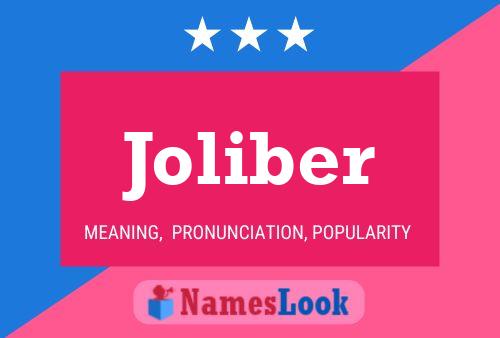 Póster del nombre Joliber