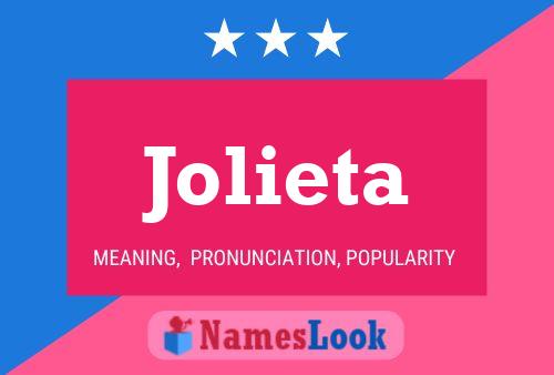 Póster del nombre Jolieta