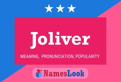 Póster del nombre Joliver