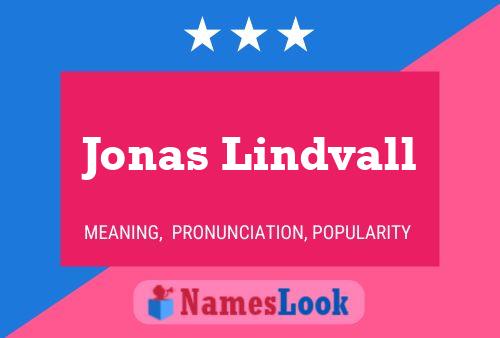 Póster del nombre Jonas Lindvall