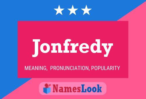 Póster del nombre Jonfredy