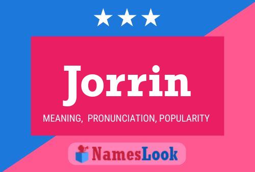 Póster del nombre Jorrin