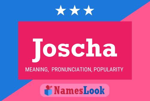 Póster del nombre Joscha