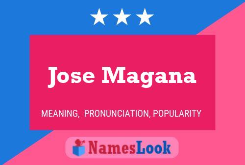 Póster del nombre Jose Magana