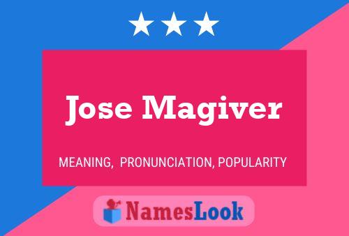 Póster del nombre Jose Magiver