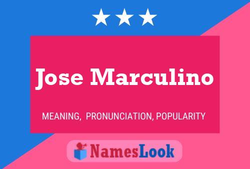 Póster del nombre Jose Marculino