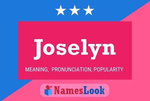 Póster del nombre Joselyn