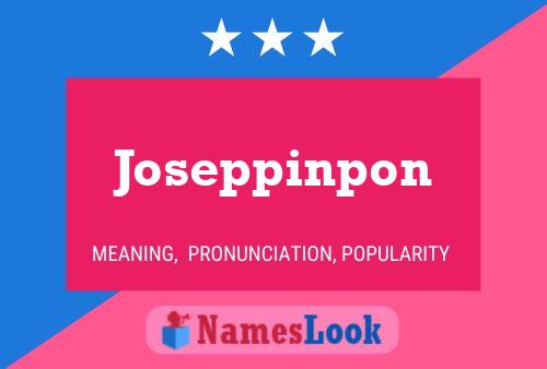 Póster del nombre Joseppinpon