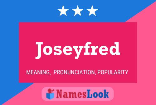 Póster del nombre Joseyfred