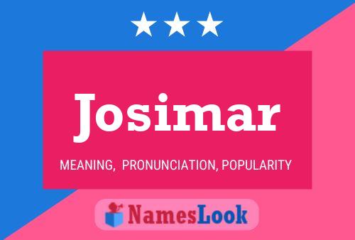 Póster del nombre Josimar