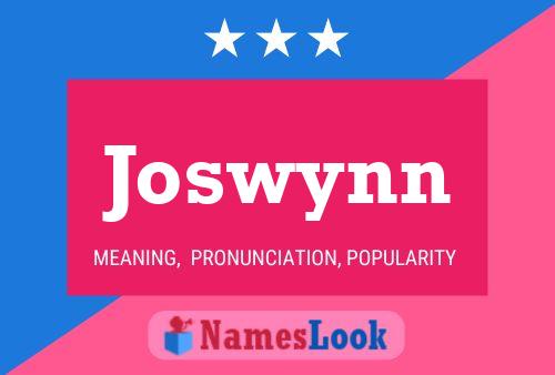 Póster del nombre Joswynn