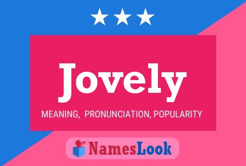 Póster del nombre Jovely