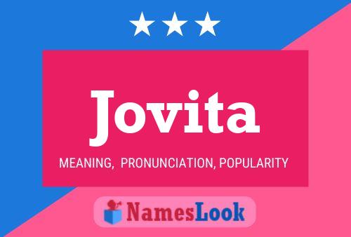 Póster del nombre Jovita