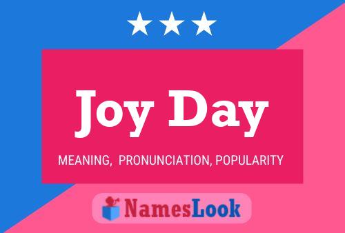 Póster del nombre Joy Day