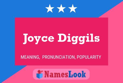 Póster del nombre Joyce Diggils