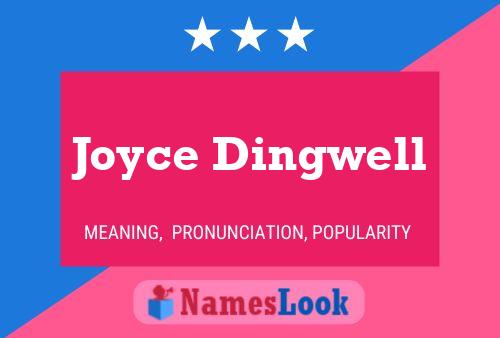 Póster del nombre Joyce Dingwell