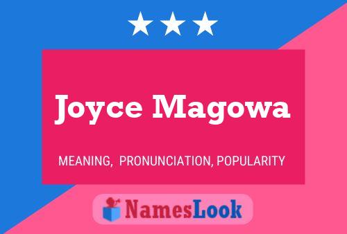 Póster del nombre Joyce Magowa