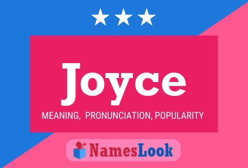 Póster del nombre Joyce