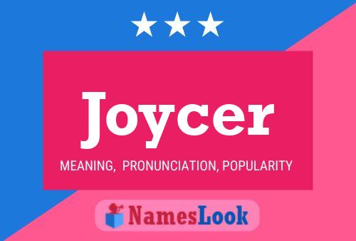 Póster del nombre Joycer