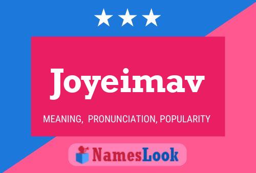 Póster del nombre Joyeimav