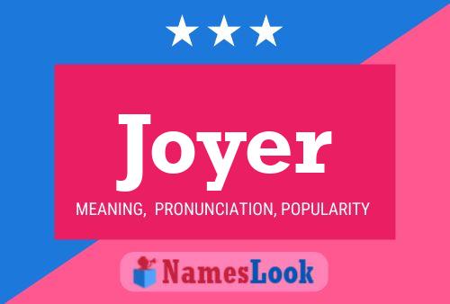 Póster del nombre Joyer