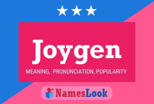 Póster del nombre Joygen