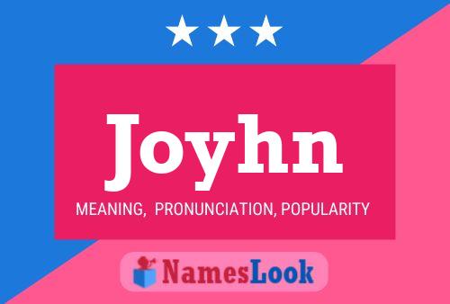 Póster del nombre Joyhn