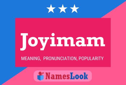 Póster del nombre Joyimam