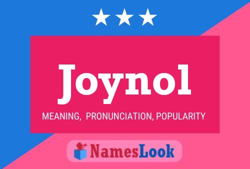 Póster del nombre Joynol