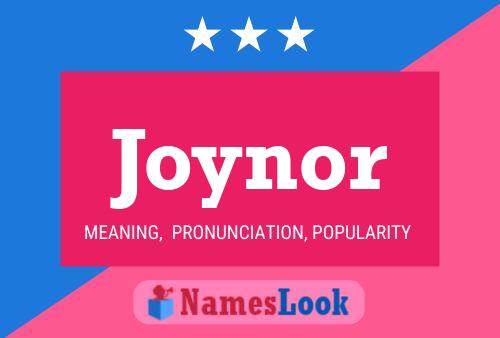 Póster del nombre Joynor