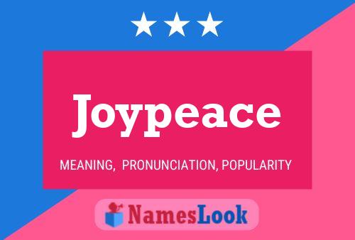 Póster del nombre Joypeace