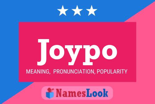 Póster del nombre Joypo