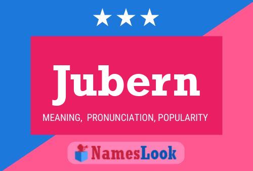 Póster del nombre Jubern