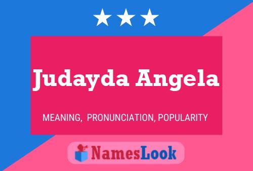 Póster del nombre Judayda Angela