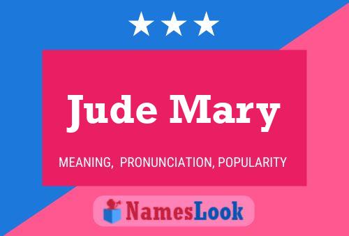 Póster del nombre Jude Mary