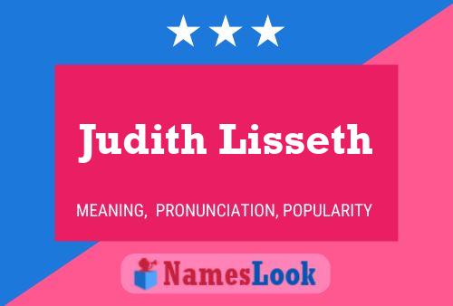 Póster del nombre Judith Lisseth