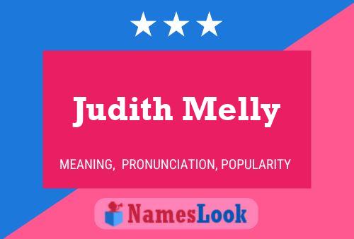 Póster del nombre Judith Melly