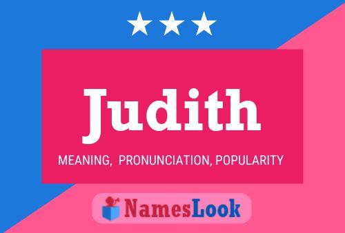 Póster del nombre Judith