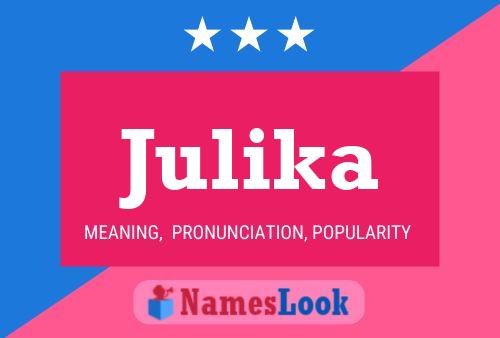 Póster del nombre Julika