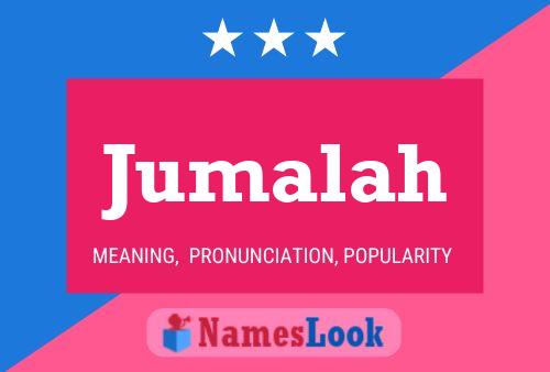 Póster del nombre Jumalah