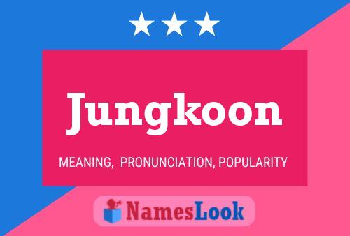 Póster del nombre Jungkoon