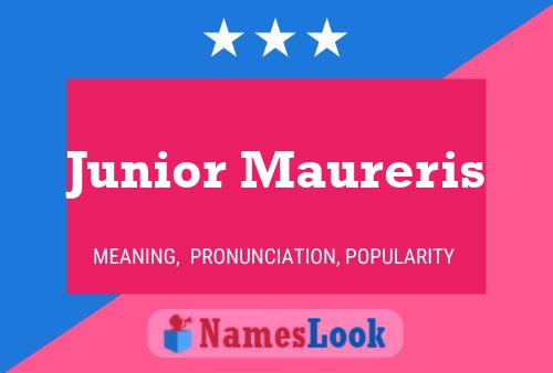 Póster del nombre Junior Maureris