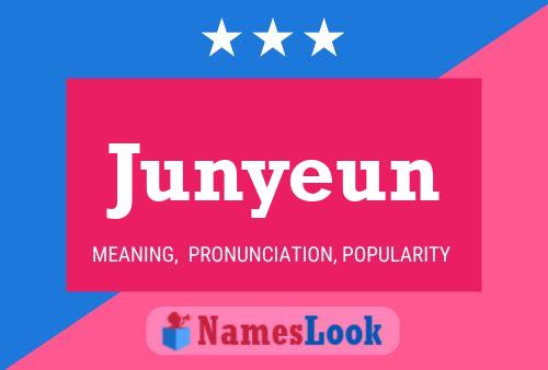 Póster del nombre Junyeun