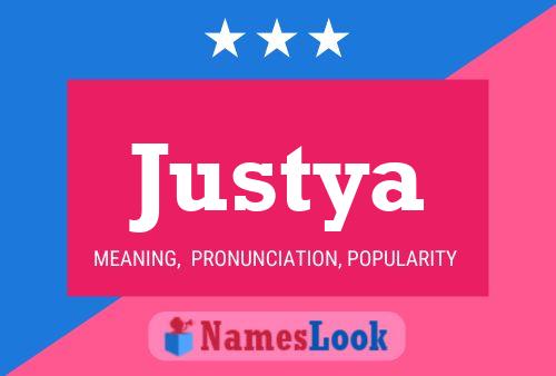 Póster del nombre Justya