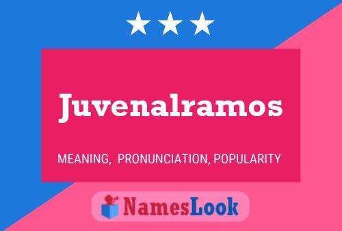 Póster del nombre Juvenalramos