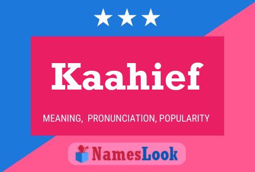 Póster del nombre Kaahief